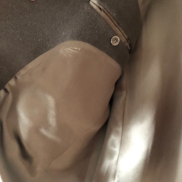 Brooks Brothers Black wool/cashmere coat full length. Timeless. Mint condition. - Picture 9 of 12